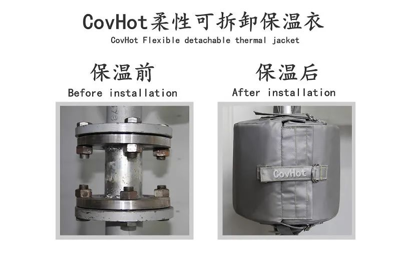 COVHOT?柔性可拆卸式<a href=http://d4uxpress.com/e/tags/?tagname=%E4%BF%9D%E6%B8%A9%E8%A1%A3 target=_blank class=infotextkey>保溫衣</a>,蒸汽系統(tǒng)節(jié)能,節(jié)能保溫